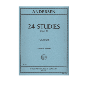 ANDERSEN - 24 STUDIES Op. 21 (WUMMER)