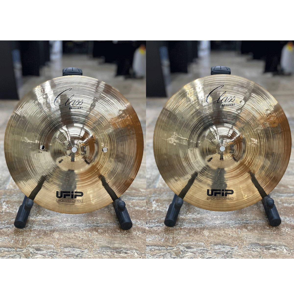 PIATTO UFIP CLASS BRILLIANT 14" HI-HAT