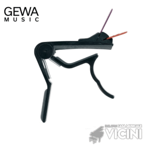 CAPOTASTO BARRE' GEWA D-STYLE METAL Acustica (NERO)