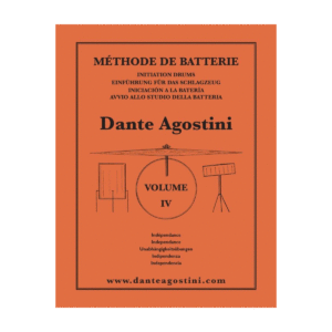 AGOSTINI D. - METHODE DE BATTERIE VOL. 4