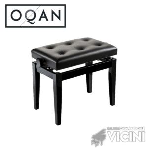 PANCA PER PIANO OQAN NERO LUCIDO
