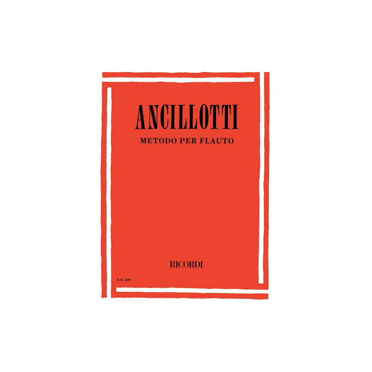 ANCILLOTTI - METODO PER FLAUTO