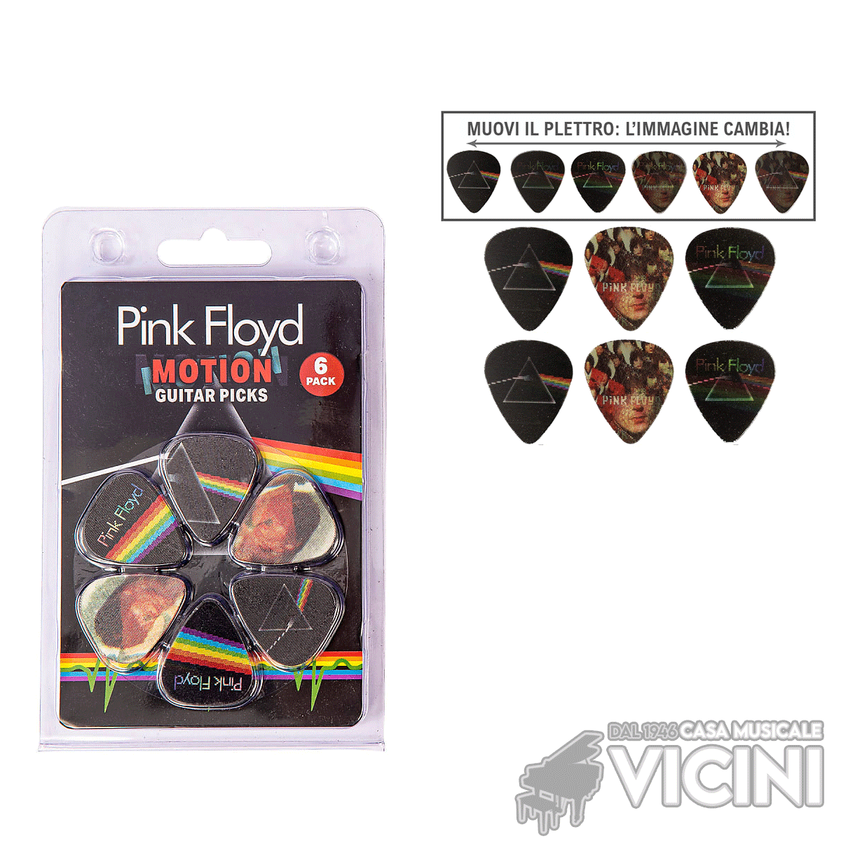 PLETTRI PINK FLOYD LPM-PF1 (Conf. da 6)