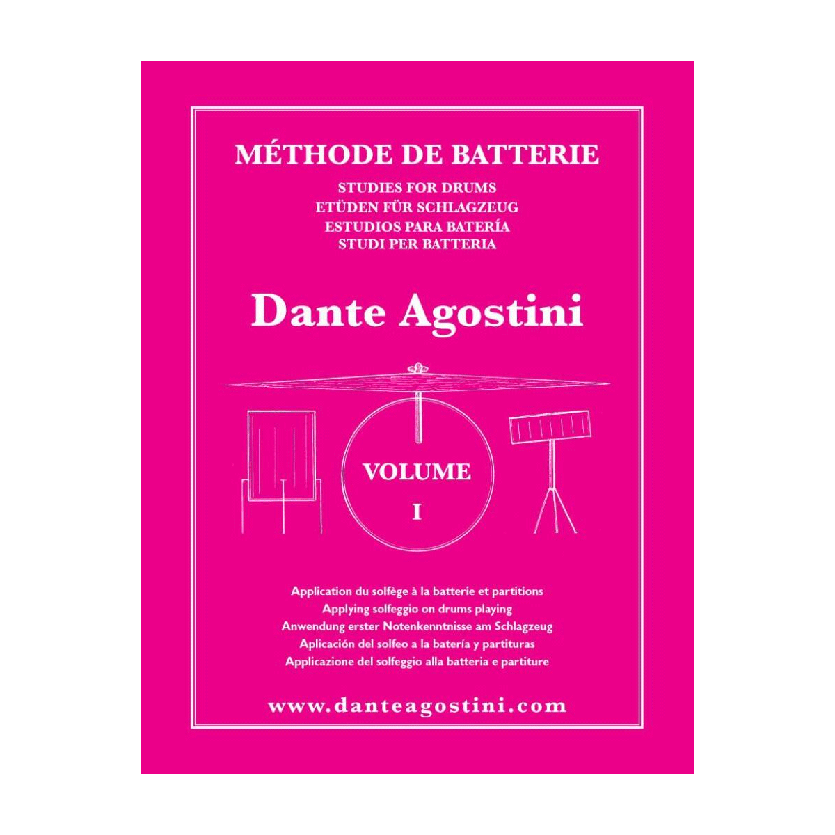 AGOSTINI D. - METHODE DE BATTERIE VOL. 1